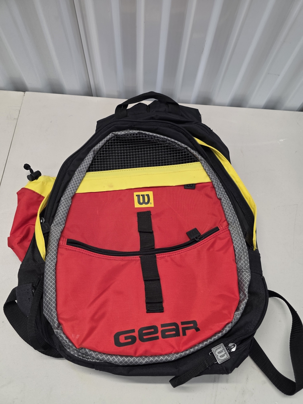 Wilson Gear Backpack Red/ Yellow/ Black